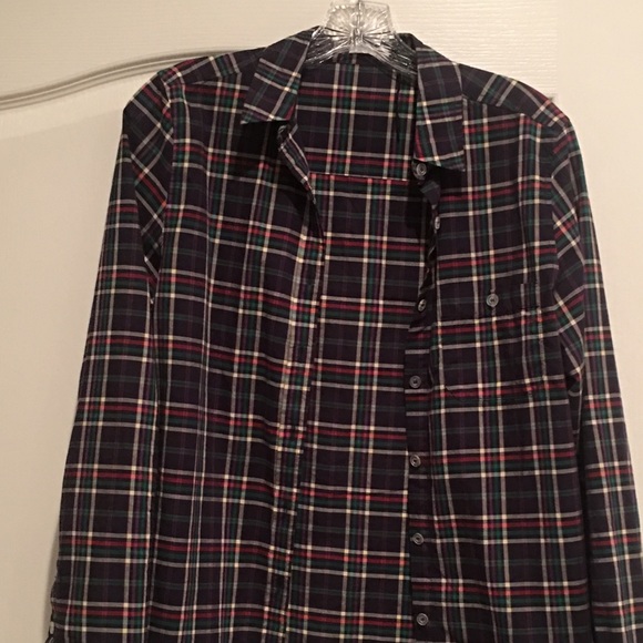 Lark & Wolff Plaid Button Down Shirt from Urban Outfitters - Picture 2 of 3